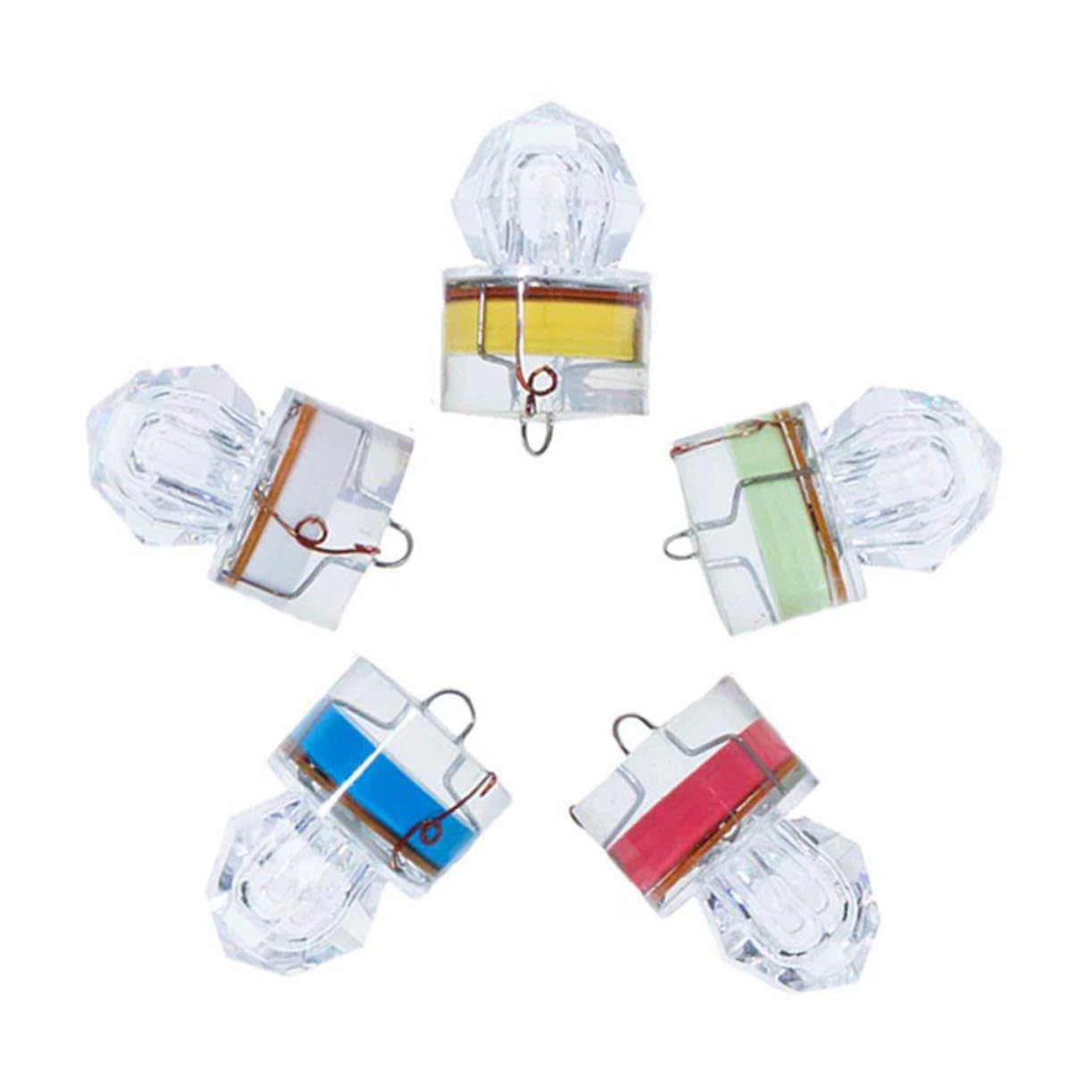 TOYANDONA Luz De Pescado Sumergible Luz del Acuario Luces Al Aire Luces Submarinas Señuelo De Pesca Consejo Bote Luces De Pesca Lámpara De Pesca Luz Submarina
