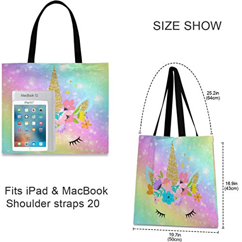 visesunny Canvas Shoulder Bags For Women Waterproof Tote Handbags For Teens Beach School Daily Working2