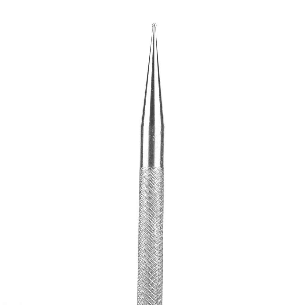Penna per tracciatura in pelle da 4 pezzi, penna per marcatura in pelle Penna di posizionamento in acciaio inossidabile Strumenti di disegno per marcatura artigianale per progetti
