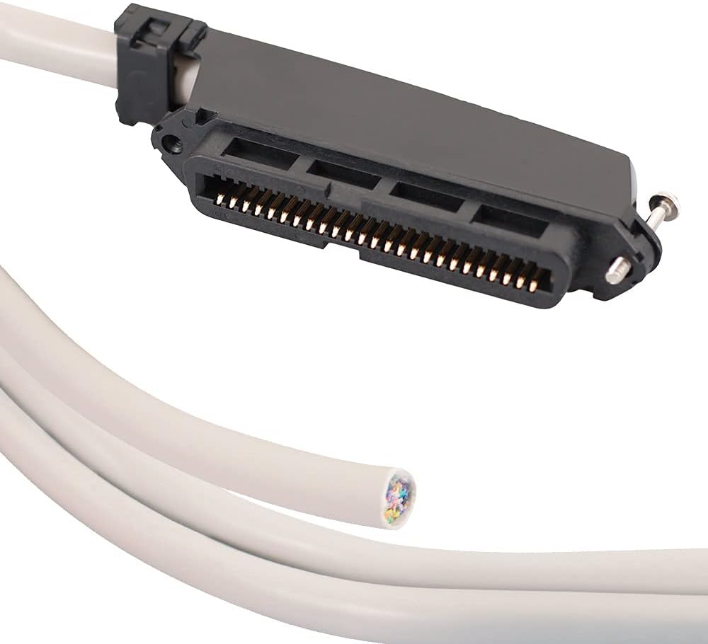 Amazon.com: ICC Female to Open End 25-Pair Telco Cable 5ft - Cat3 24AWG ...