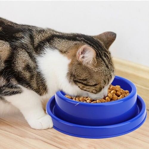 GRPET Anti-Ameise Katzen- & Hundenapf Napf für Haustier Keine Ameisen Braun S