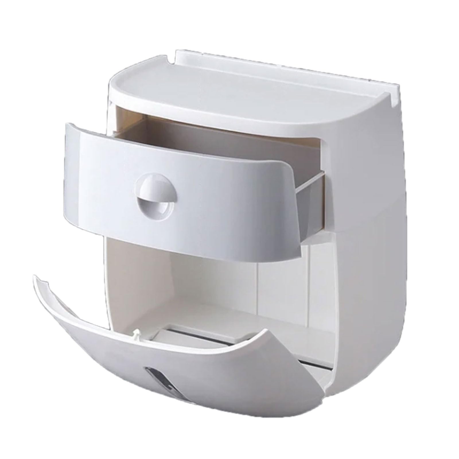 Kalttoy Bathroom Tissue Holder and Smartphone Stand Home Accessory Portable for Access in Any Room Household Tissue Holder