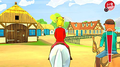 Bibi & Tina Adventures with Horses simulation equitation sur console - 3