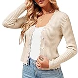 Photo Gallery aofcesqy cardigan donna elegante bolero da donna a maniche lunghe con scollo a v, aperto sul davanti, leggero, casual, largo, in maglia, scialle, per abito, sera, matrimonio, albicocca xl Photo Gallery aofcesqy cardigan donna elegante bolero da donna a maniche lunghe con scollo a v, aperto sul davanti, leggero, casual, largo, in maglia, scialle, per abito, sera, matrimonio, albicocca xl
