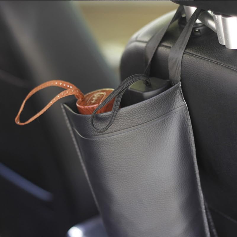 Waterproof Pu Umbrella Bag Folding Portable Pouch for Compact Travel Umbrellas Car Organizer Storage 22.83X6.10X0.39 Inch