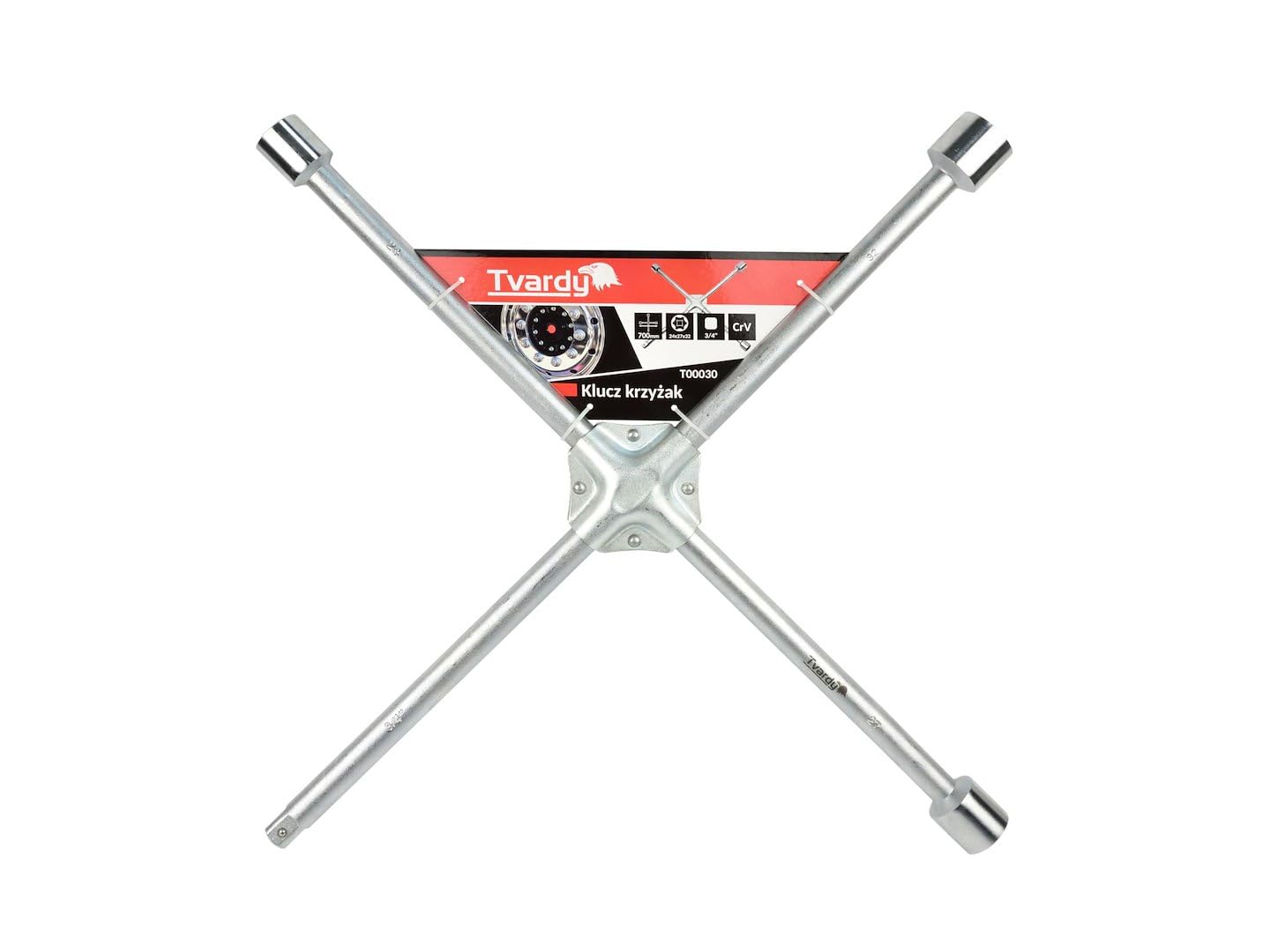 BSD Chiave a croce professionale 24x27x32, 3/4" - Strumento robusto per meccanici e hobbisti, garantisce precisione e durata nel tempo.