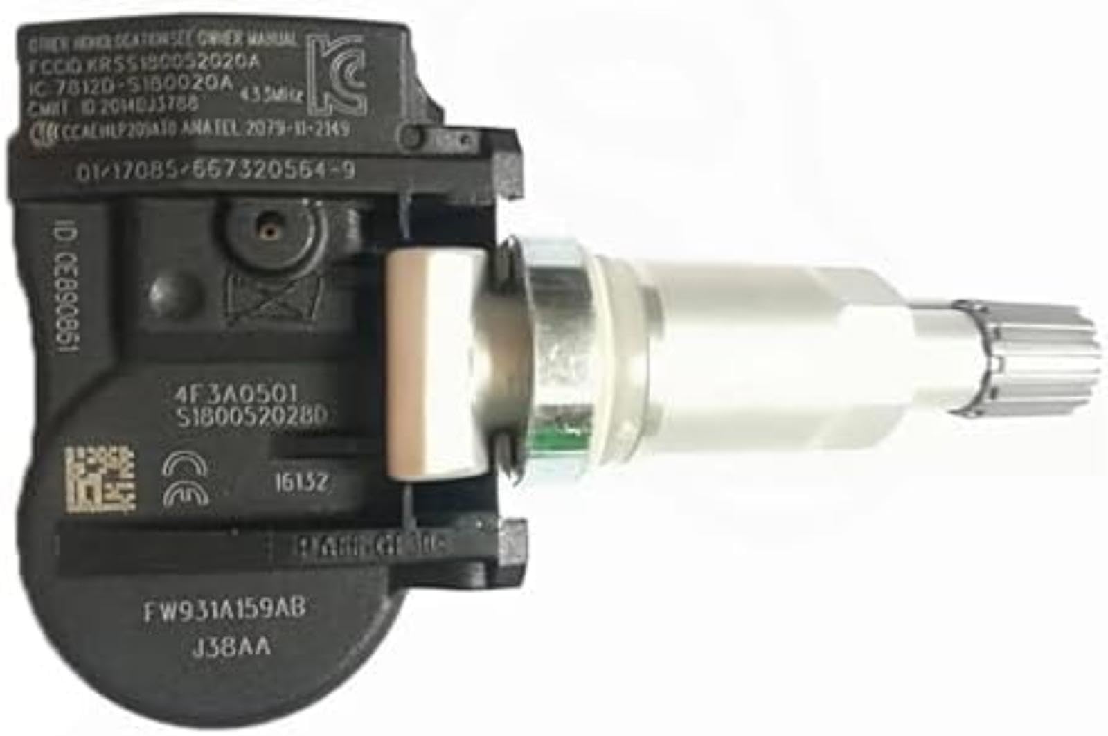 Czujnik monitorowania ciśnienia w oponach samochodowych, do 4-częściowego systemu pomiaru ciśnienia FW931A159AB Lr06637 TPMS, do modeli dla Land Rover, dla Discovery, dla Range i Sport