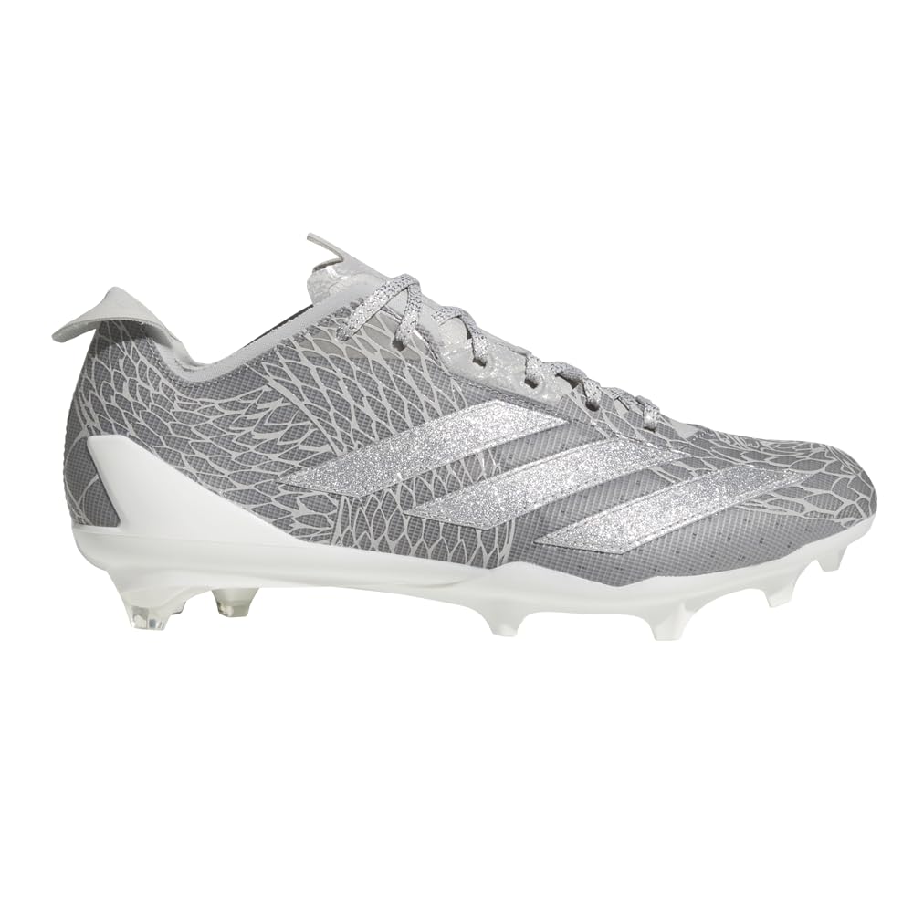 adidas Mens Adizero Electric Football Sneakers Shoes - Grey, Silver