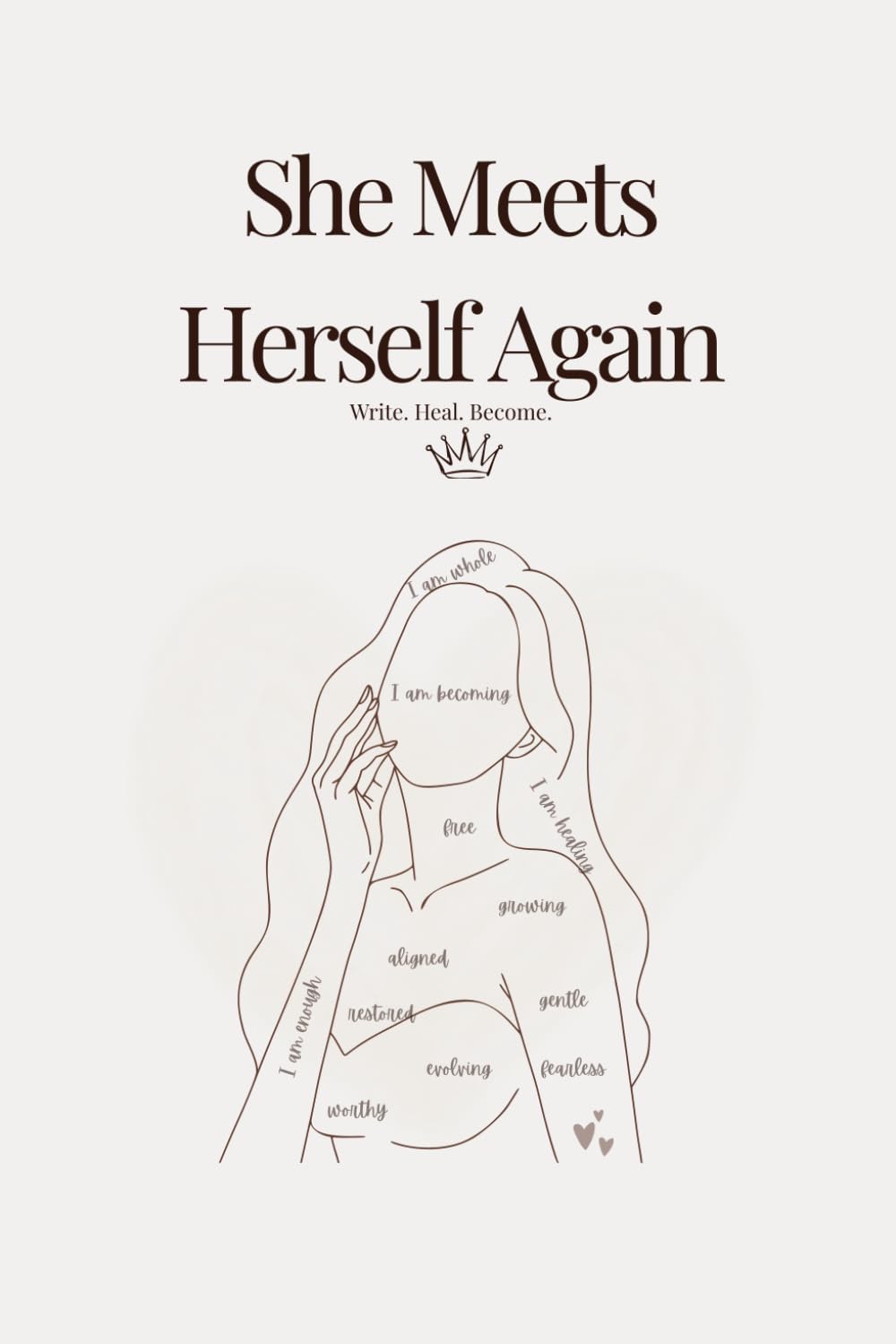 She Meets Herself Again: A Guided Healing Journal for Women: Reflection, Self-Discovery, and Personal Growth