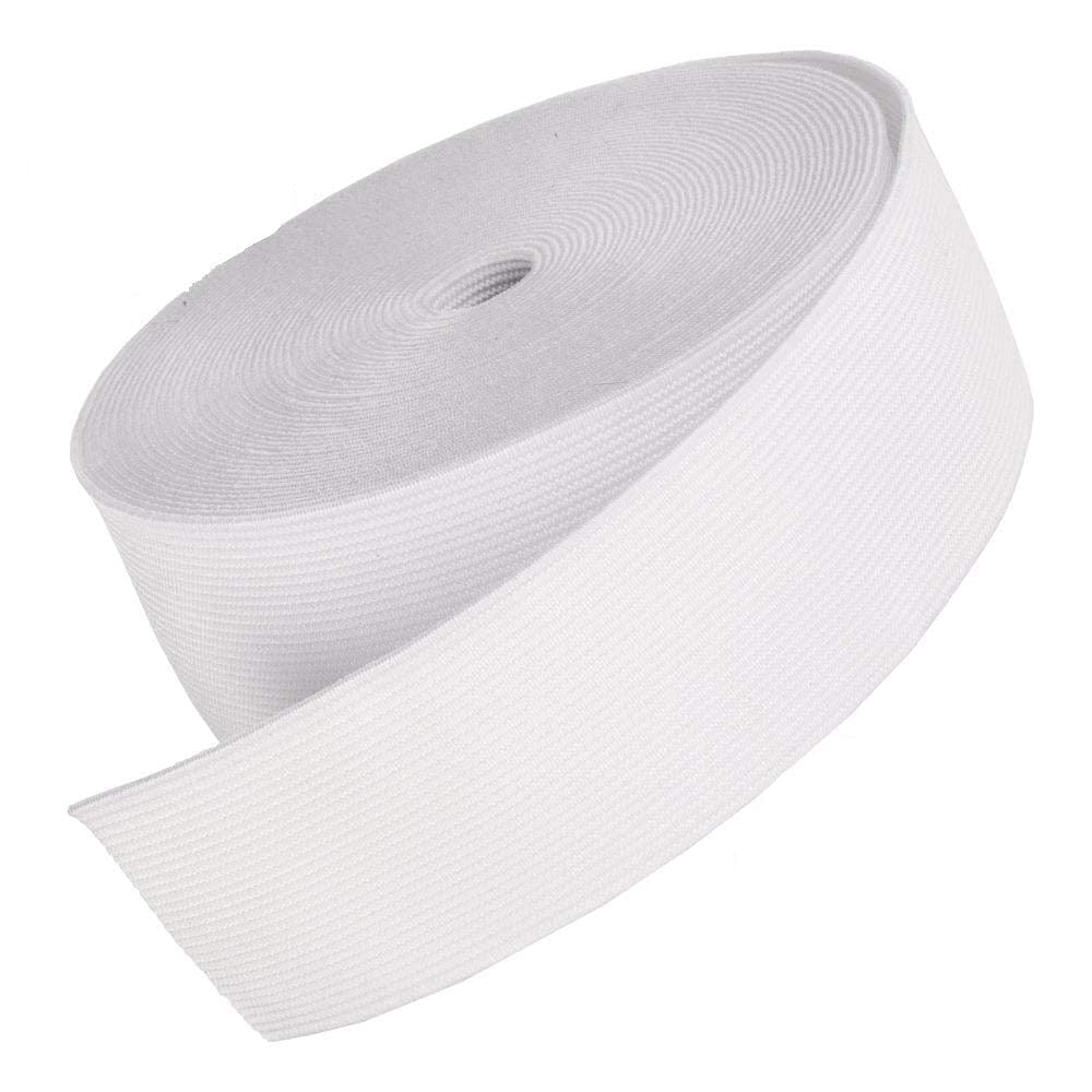 Navya Agriallied� 3/4 Inch (.75 Inch) Elastic White 4 Meter for Tailoring and Sewing