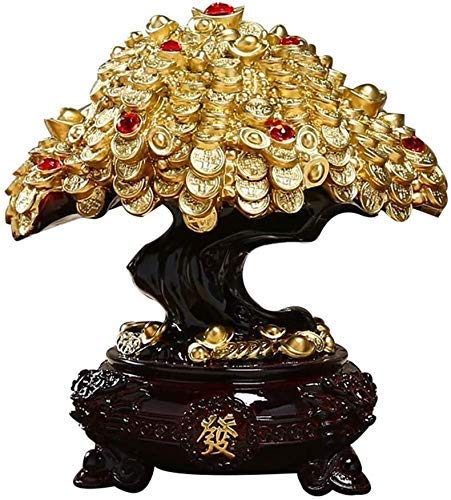 Albero Dei Soldi Feng Shui In Citrino - Bonsai Per Fortuna E