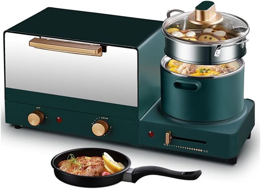 Breakfast Machine Household Multi- function Noodle Cooker 304 Timer Mini Bread Maker Oven Bakeware Pancake Maker