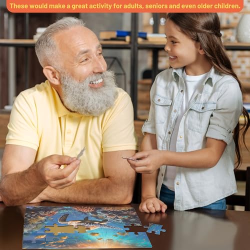 3 Pack 36 Piece Large Jigsaw Piece Puzzles for Elderly Seniors, Big Puzzles Easy Activities Games Gift for Alzheimer and Dementia Patients in Nursing Home - Image 7