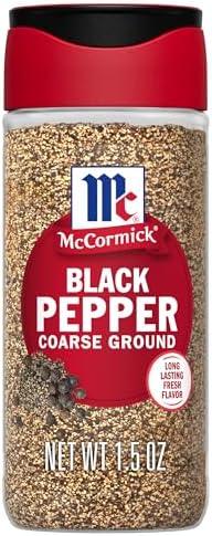 McCormick Coarse Ground Black Pepper, 1.5 Oz