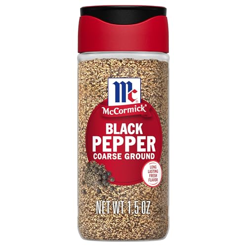 McCormick Coarse Ground Black Pepper, 1.5 Oz