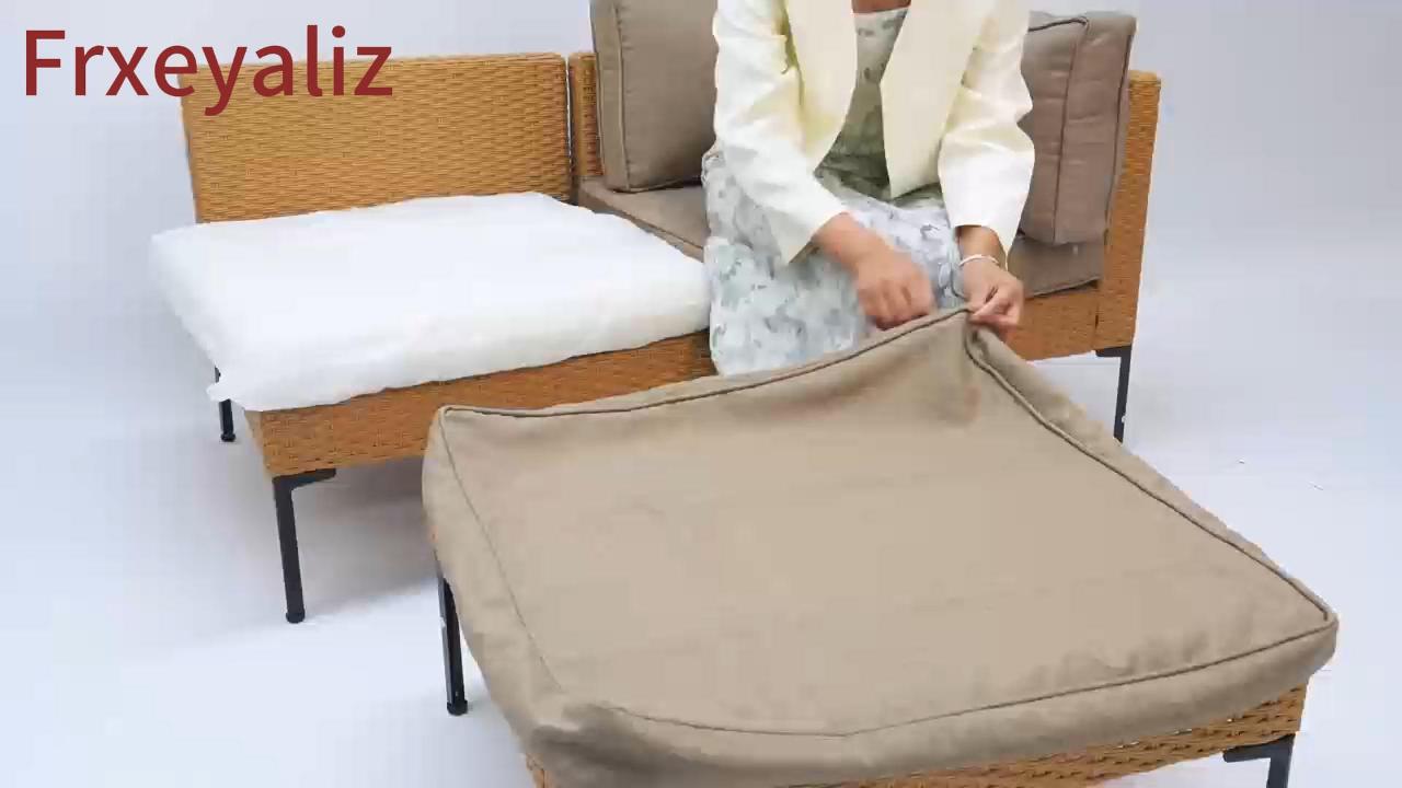 Amazon.com: Frxeyaliz 14Pcs Outdoor Cushion Covers Replacement