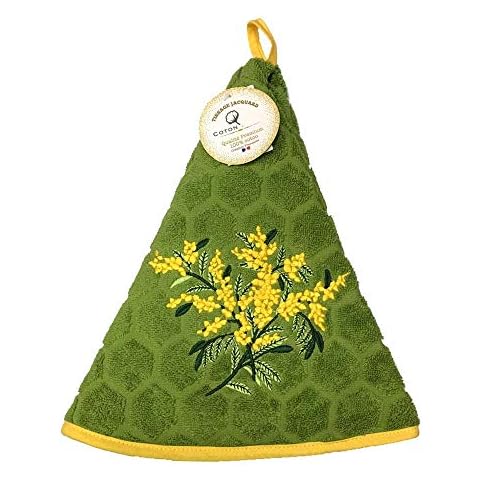 Essuie Main Rond BYUP Mimosa Vert Cover