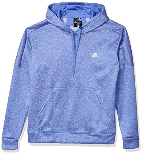 adidas Athletics Team Issue Pullover Hoodie, Real Lilac Melange, Small