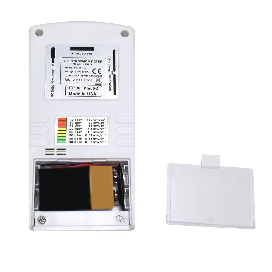 電磁波測定器　Cornet ED88T electrosmog meter Cornet ED-88TPlus EMF/RF Detector 100MHz - 8GHz |Includes