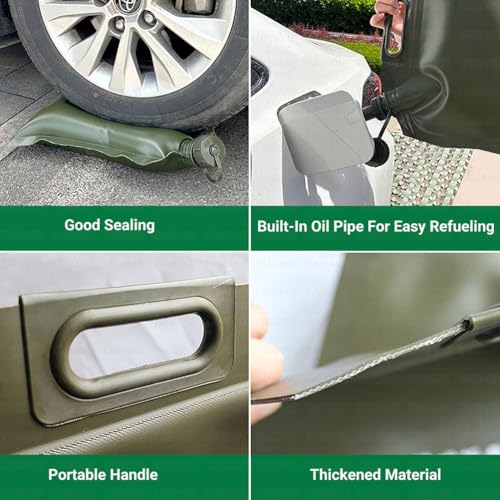 Poche à carburant portable pliable de 20L avec sa buse flexible - 6