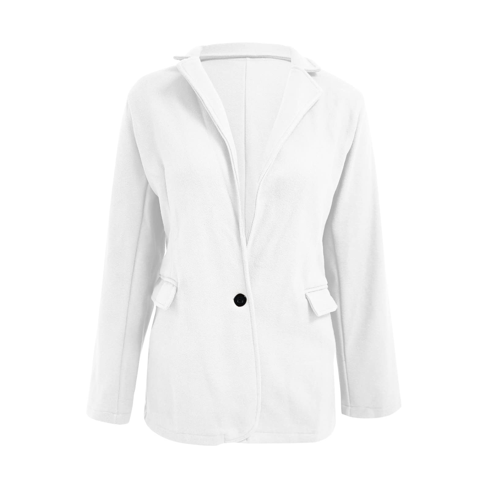 Chaqueta Traje Mujer Profesional, Americana Entallada de Manga Larga con Solapa, Blazer Elegante para Oficina, Negocios y Trabajo Diario