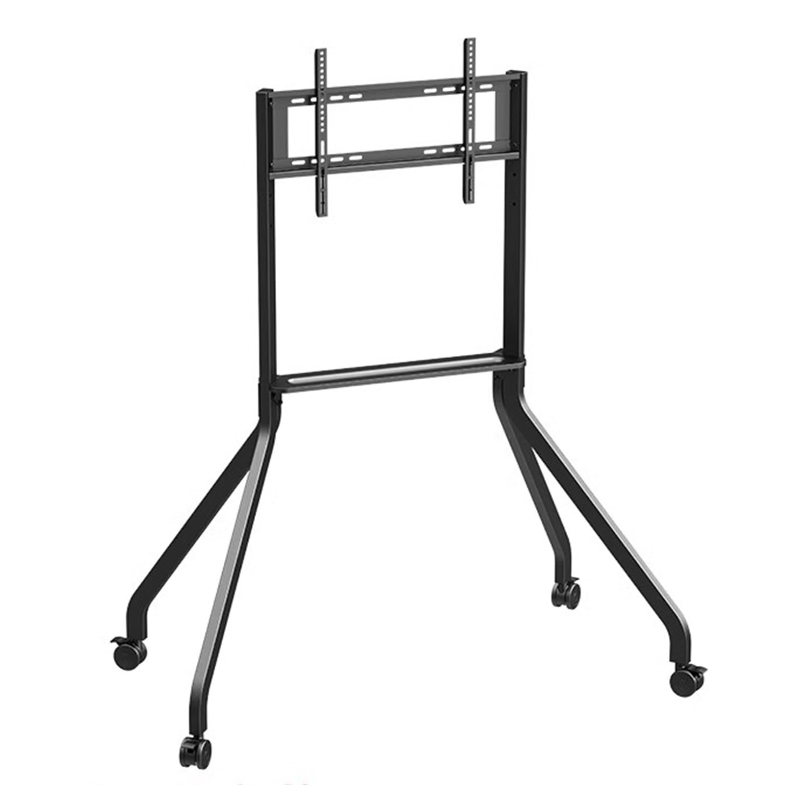 DFGHNBVC Tv Stand, Mobile Rolling Tv Cart, Tv Stands For Living Room, Modern Tv Stand, Tv Stand Modern, For 42" To 65" Tvs, Locking Casters, Height Adjustable, For Home Office