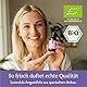 Fjorland - Bio Lavendelöl 100% Naturreiner Lavandula Angustifolia - Ätherisches Öl Beruhigender Lavendel-Duft für Aromatherapie - Ideal für Diffuser & Hautpflege