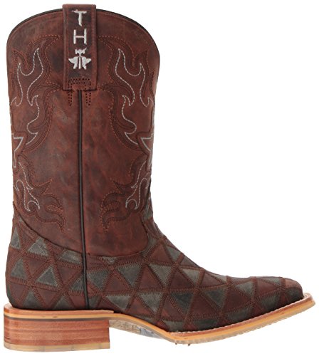 Image of Tin Haul Shoes Men's Triangles Work Boot, Brown, 11 D US