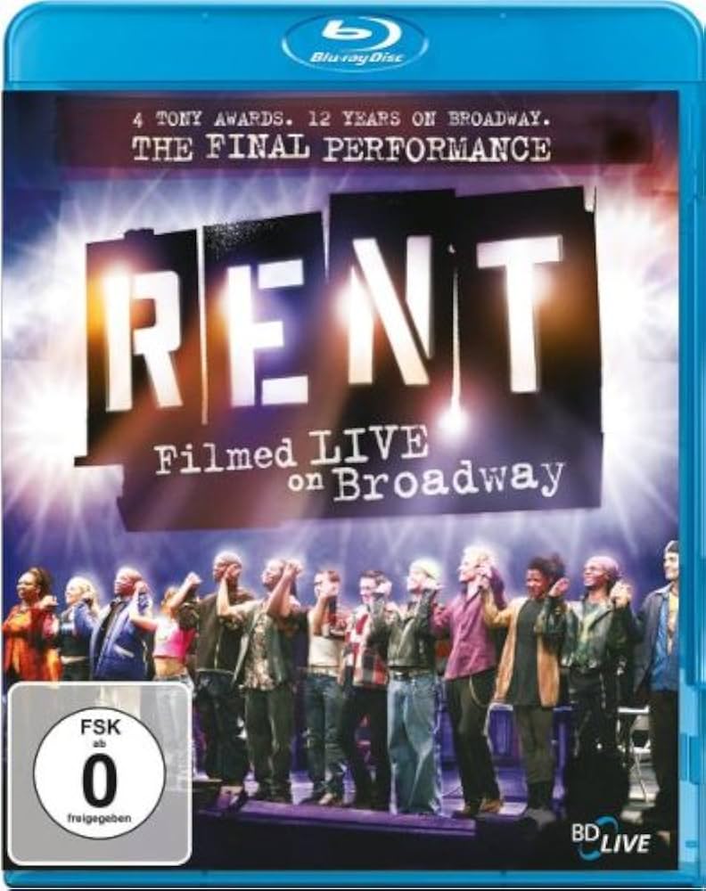 Amazon.co.jp: Rent - Filmed Live on Broadway [Blu-ray] : DVD