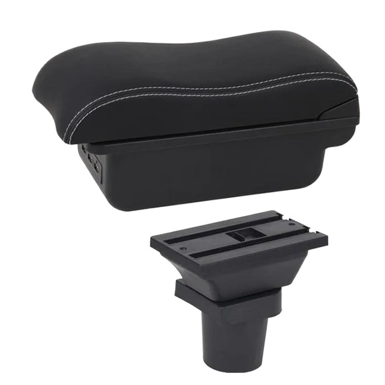 REOKIP Car Armrest Box Centre Console Storage Box For Toyota For Yaris For Vitz Hatchback 2002 2003 2004 2005 2006 2007 2008 Car Arm Rest Box