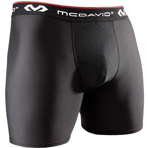 McDavid Performance Boxer w/FlexCup Blk T/Reg