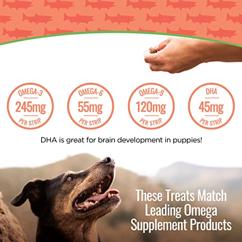 Smart Cookie Salmon Jerky Dog Treats - Dha & Omega Strips For Dogs & Puppies With Allergies, Sensitive Stomachs With Wild Caught Alaskan Salmon- Dehydrated, Grain Free, Made In Usa - 3Oz Bag Pack Of 1 #TOP5