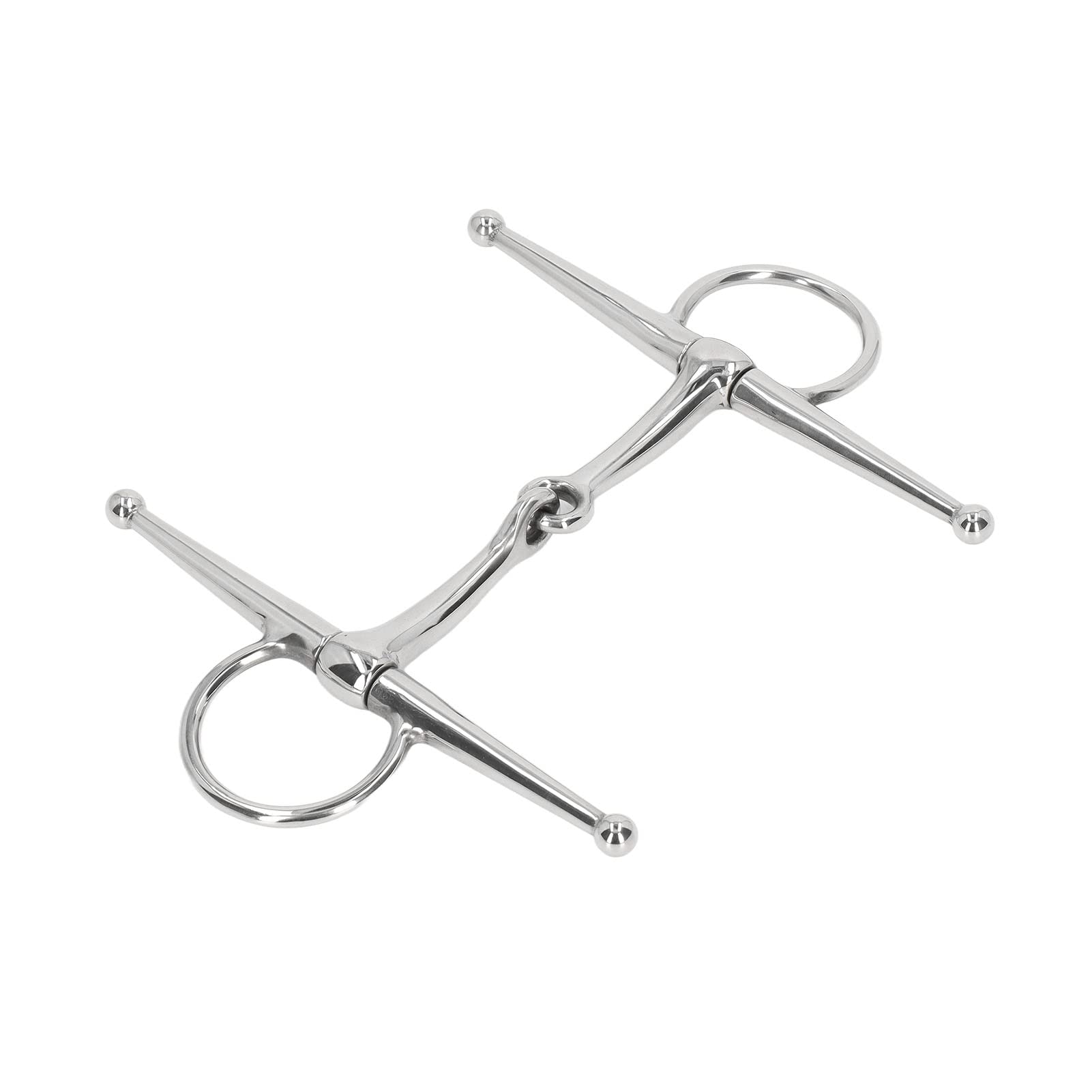 Brocas de caballos 125mm Anillo de Filete de Caballo Broca de Filete de Caballo Bocado Pelham para Caballos Bota de serpiente de caballo
