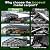Jocoevol 20x40FT Heavy Duty Metal Carport, Outdoor Car Garage with Support Rods & Windproof Ground Anchors, All-Season Versatile Canopy Tent for 4 Car, Boats, Truck