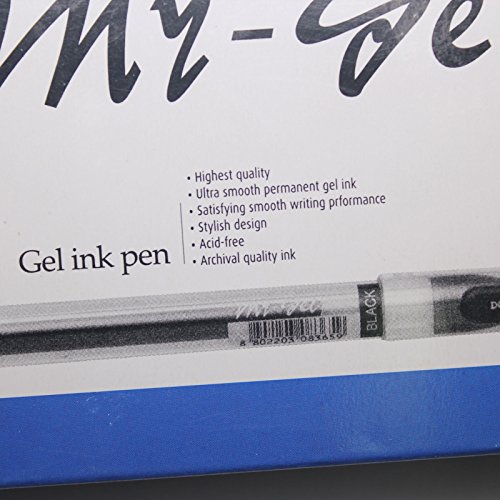 Bolígrafo Roller Dong-A My Gel 0.5mm Azul 12 Pzs miniatura 7