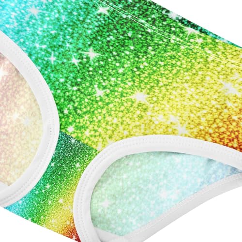 Rainbow Glitter Toddler Girls's Underwear 2T 202c14014