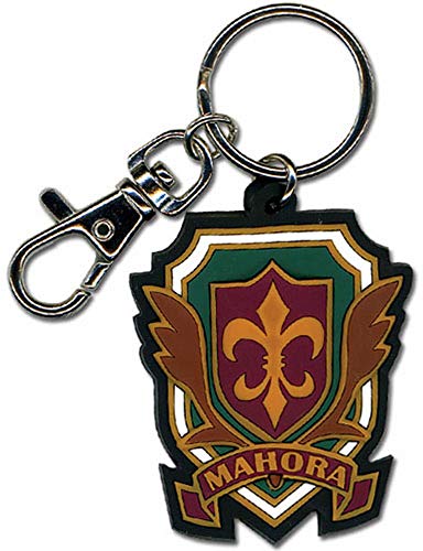 Great Eastern Entertainment Negima Mahora School Badge PVC Keychain Multi-colored, 2"