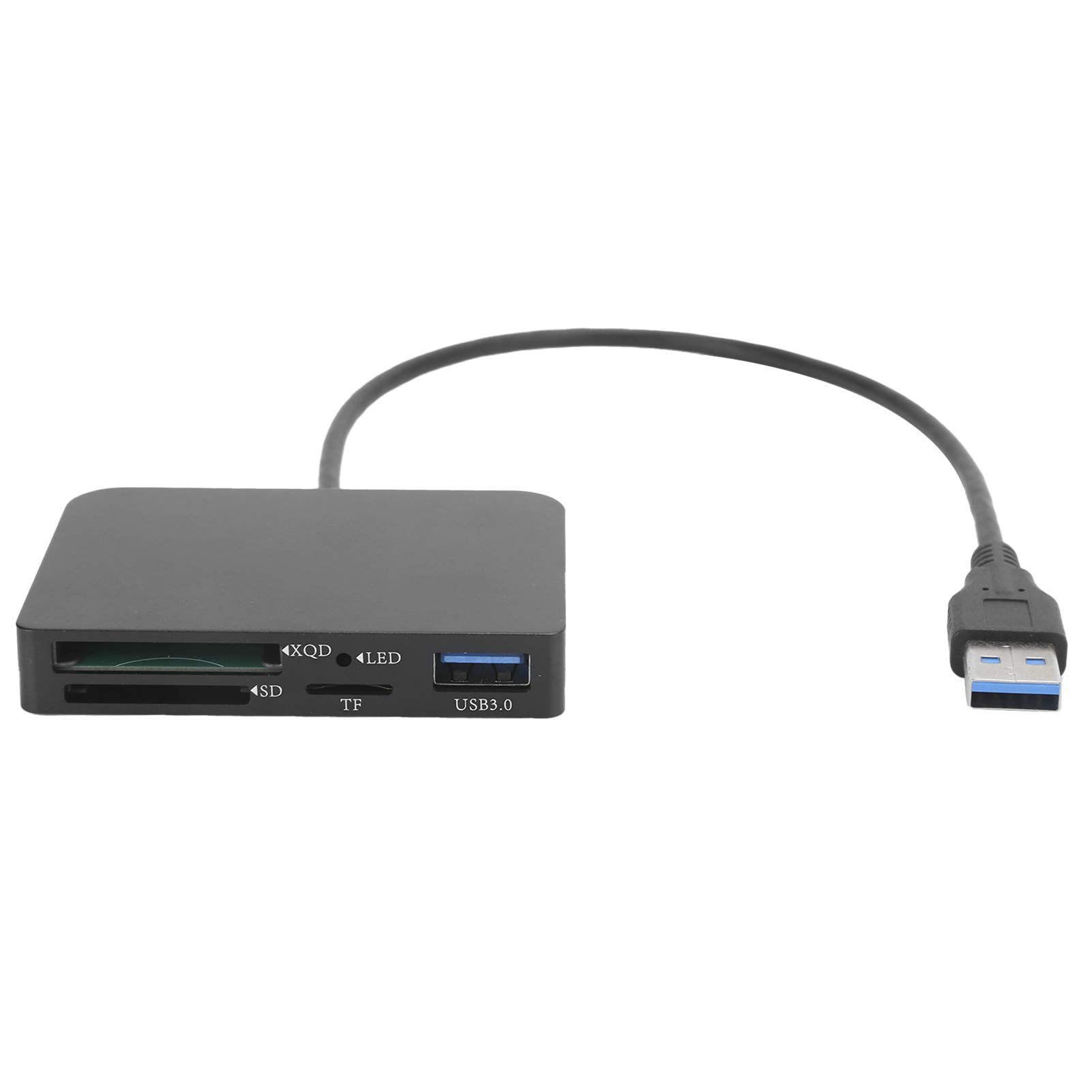 Lectores de Tarjetas de Memoria de computadora Adaptador multifunción Hub USB 3.0 Aleación de Aluminio Componente de Almacenamiento Externo Accesorio de Transferencia de Datos