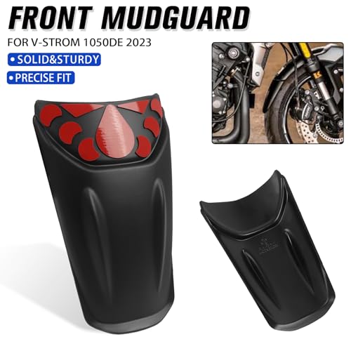 Image of CHIFUN Front Fender Mudguard Extender Wheel Cover Splash Guard Extension Replacement for Suzuki V-Strom 1050de Vstrom 1050 de 2023 2024 Motorcycle Dust Guards Accessories