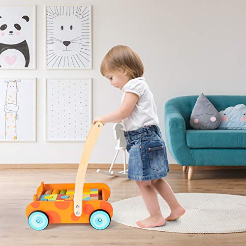 cossy wooden baby walker