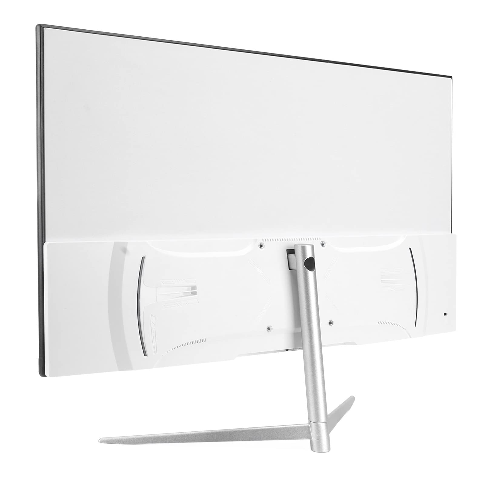 Monitor Komputerowy 21,5 Cala 1080p 75Hz, Biały Ultracienki Monitor Biurkowy 16:10 z Portem HDMI VGA DC i Uchwytem Monitor Komputerowy o Szerokim Kącie Widzenia dla Domu i Firmy