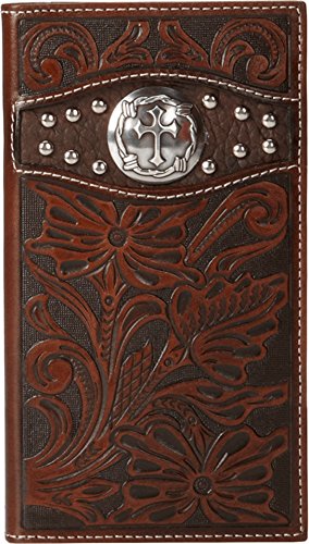 ARIAT Men's Cross Scalop Inlay Rodeo