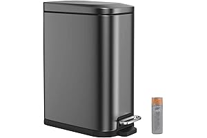 BETHEBEST 8-Inch Wide Garbage Can