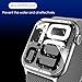 XIJEF 6 Packs Screen Protector for Apple Watch Series 10 42mm, Upgrade Flexible TPU Film for iWatch S10, with iWatch Replacement Protection Cover, HD Clear, Anti Scratch 0 Bubble, HD Touch Sensitive