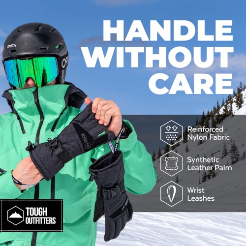 Tough Outdoors Waterproof Ski Gloves