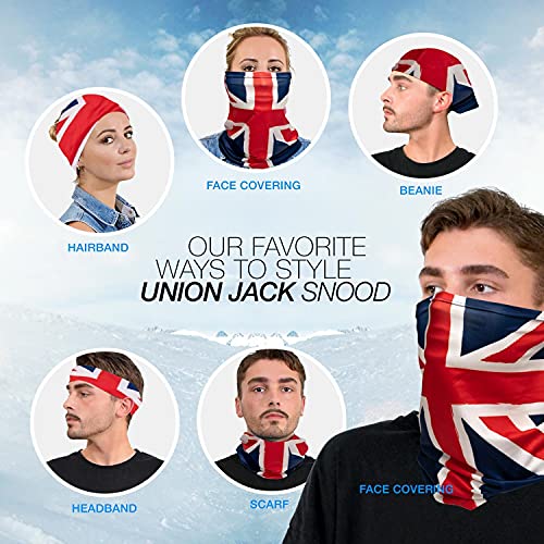 Polaina para el cuello transpirable Union Jack de BasicSense 5