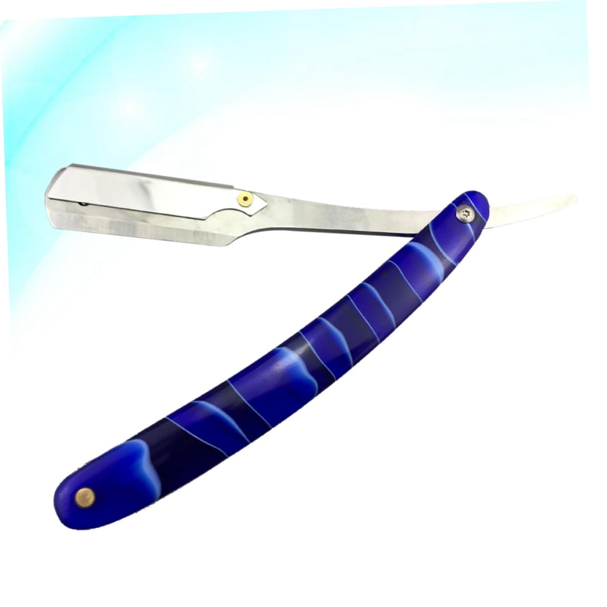 Healeved 2pezzi Rasoio Inossidabile Per Barber Shop Rasoio Vintage Per Strumento Per e