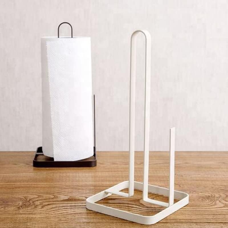HBJWOV Dining Table Vertical Kitchen Bathroom Creative Tissue Holder Without Punching(D) image 5