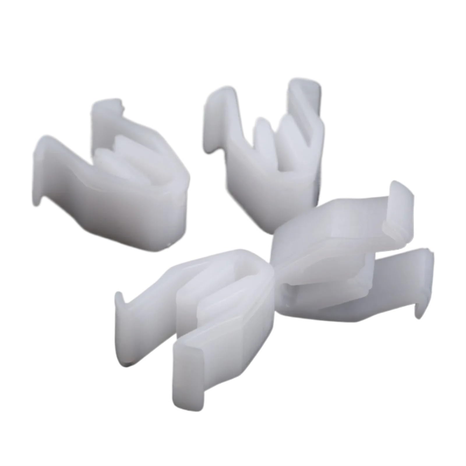 YTQMoreBNZ 50Pcs 5482087 Car Front Grille Moulding Trim Retaining Clips White Auto Fasteners Replacement For Chevrolet Equinox 2005-2008
