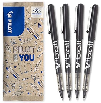 PILOT - Caja de 4 VBall 05 - Bolígrafos oRller con Tinta Líquida - Bolígrafos con Punta Cónica Fina para Escritura Suave y Precisa - Secado Rápido Antimanchas - Negro - Punta Fina (0,5mm) | Ya disponible en tu tienda friki favorita! En mundofriki.es! PILOT - Caja de 4 VBall 05 - Bolígrafos oRller con Tinta Líquida - Bolígrafos con Punta Cónica Fina para Escritura Suave y Precisa - Secado Rápido Antimanchas - Negro - Punta Fina (0,5mm) | Ya disponible en tu tienda friki favorita! En mundofriki.es!